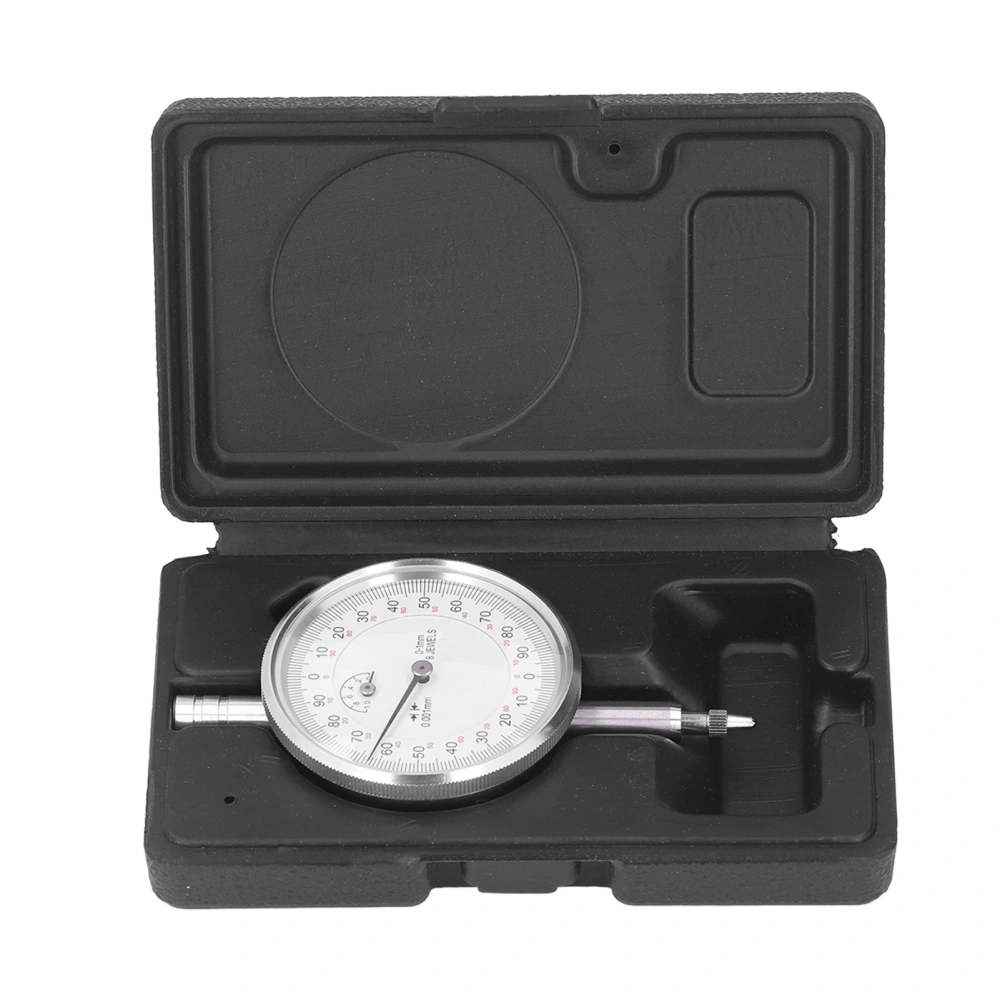 Dial Indicator Gauge 0‑1mm Range 0.001mm Accuracy Aluminium Alloy Tool for Measuring