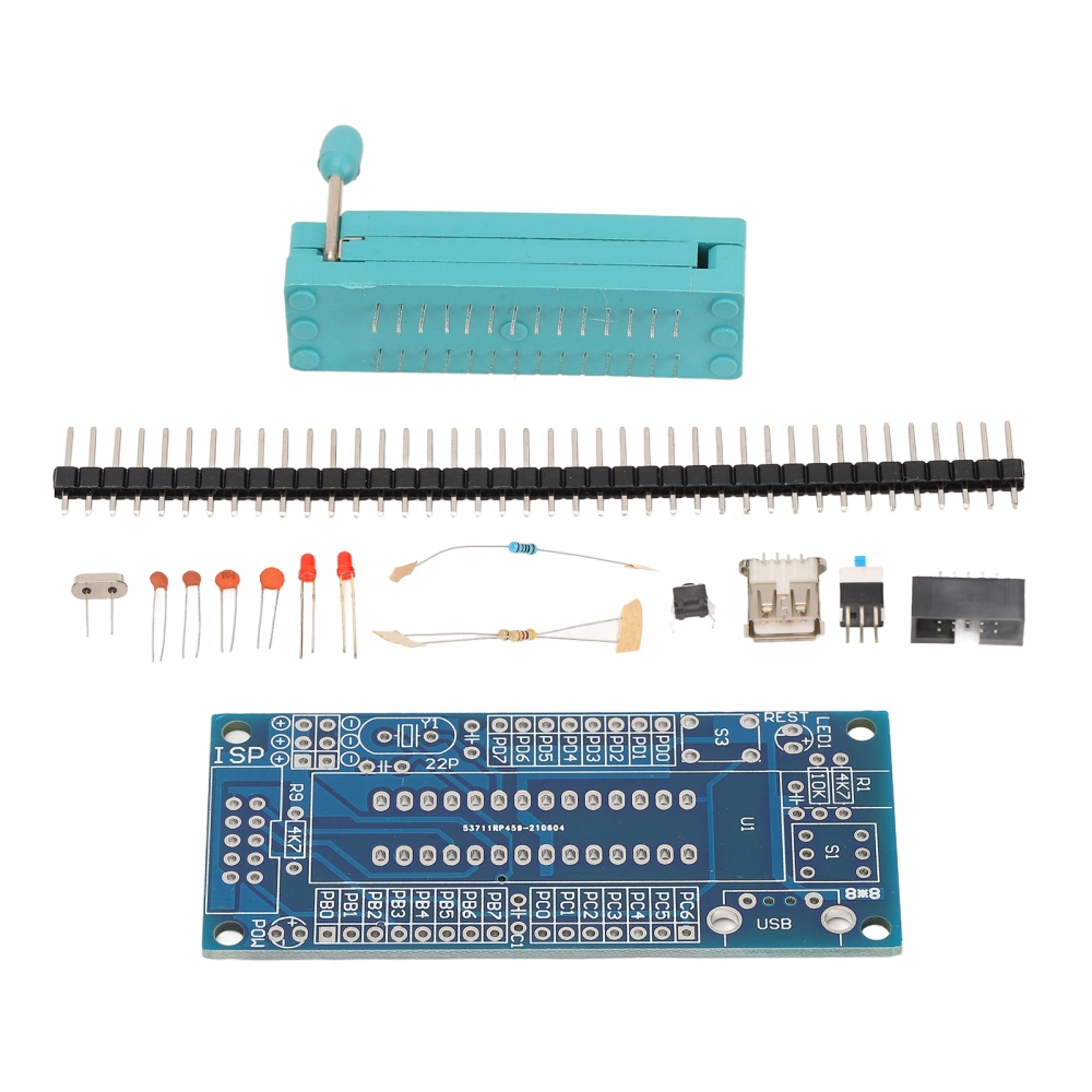 Development Board Kit ATMEGA8 ATMEGA48 AVR Small System Module Electronic Component