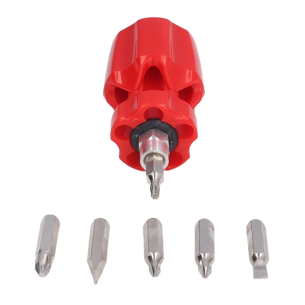 Hand Screwdriver Slot Cross Pentalobe Multiple Bits Combination Screw Driver Tool SD‑021