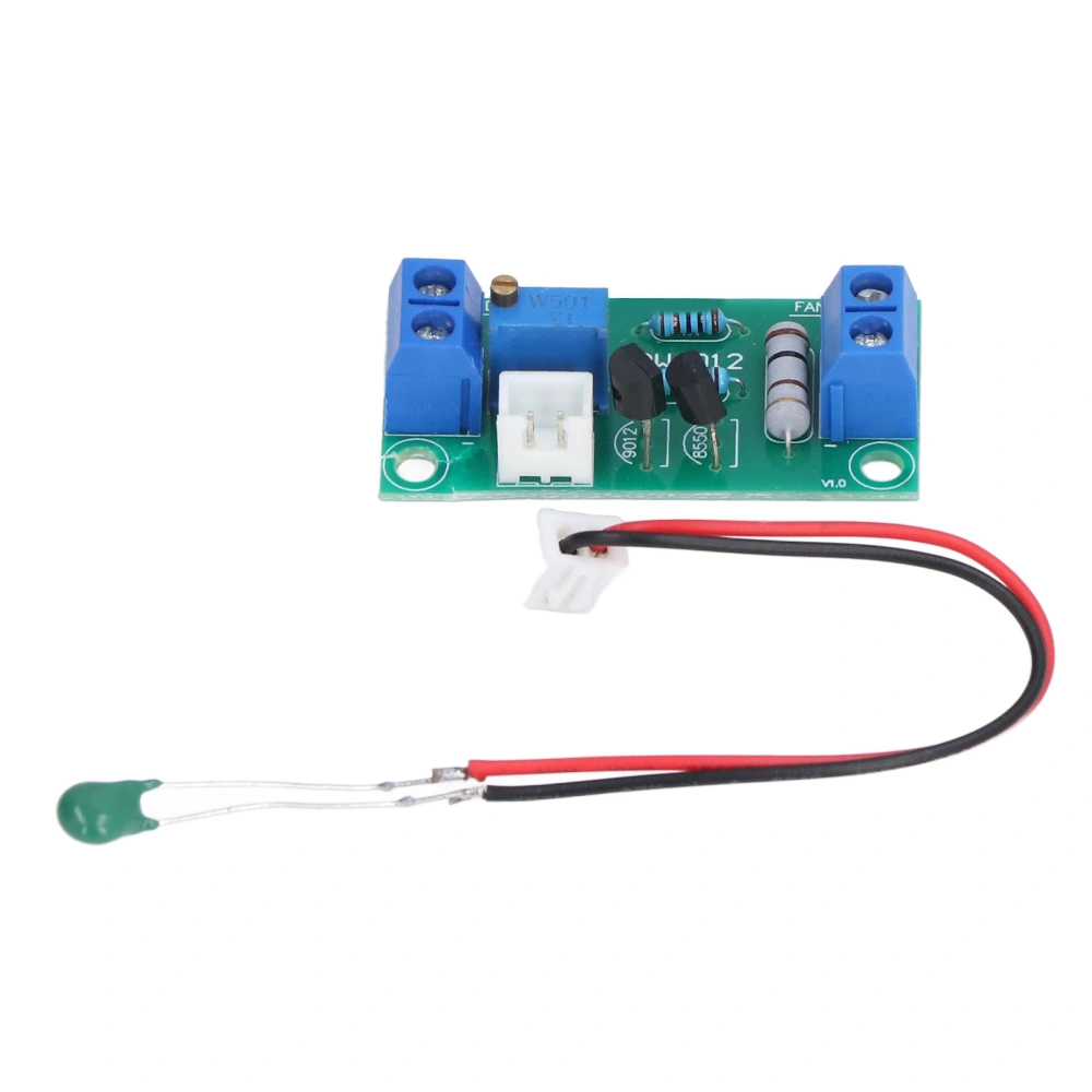 Temperature Control Fan Module 1.6mm Thick PCB Double Sided Board Stable Operation Computer Supplies 12V