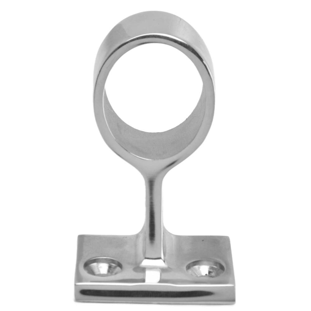 Boat Hand Rail Base 316 Stainless Steel Handrail Fitting 60 Degree Accessory for ShipΦ25mm (1in)