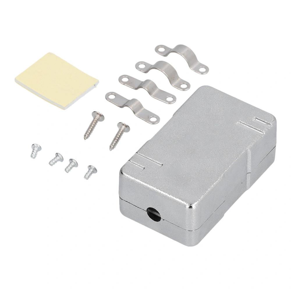 CAT6 Junction Box ABS Plastic RJ45 Single Port Shielded Network Connection Case with Module