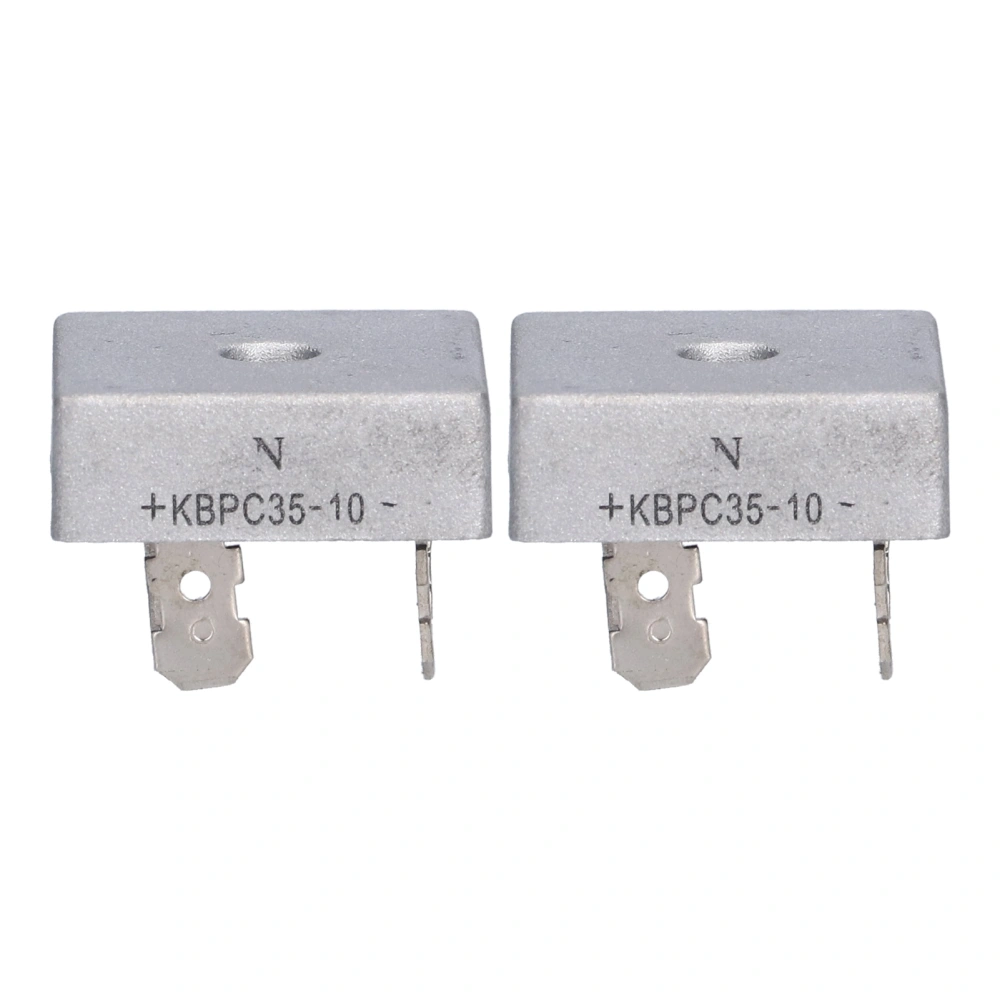 2Pcs Bridge Rectifier Diode 4 Terminal Accessory for Gasoline Generator KBPC3510