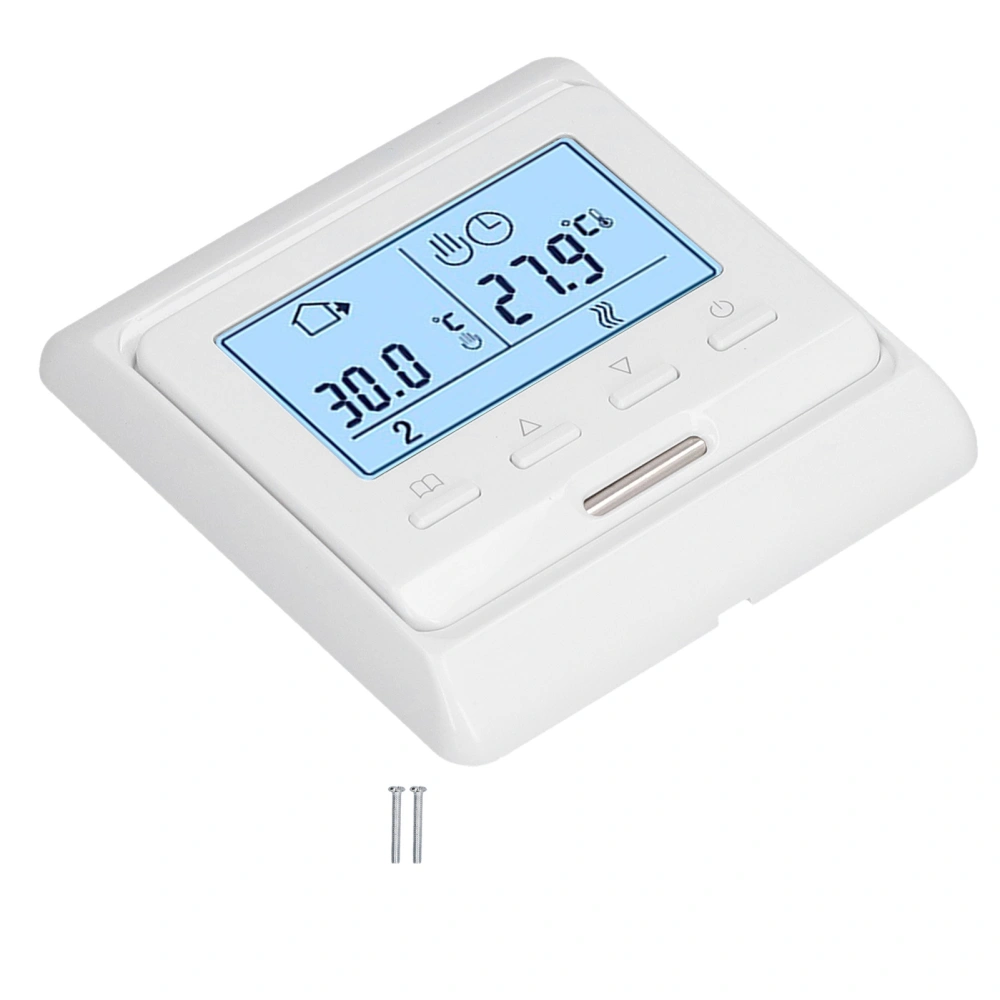 ME5503 Programmable Thermostat LCD Smart Thermostat for Floor Heating Water Heating