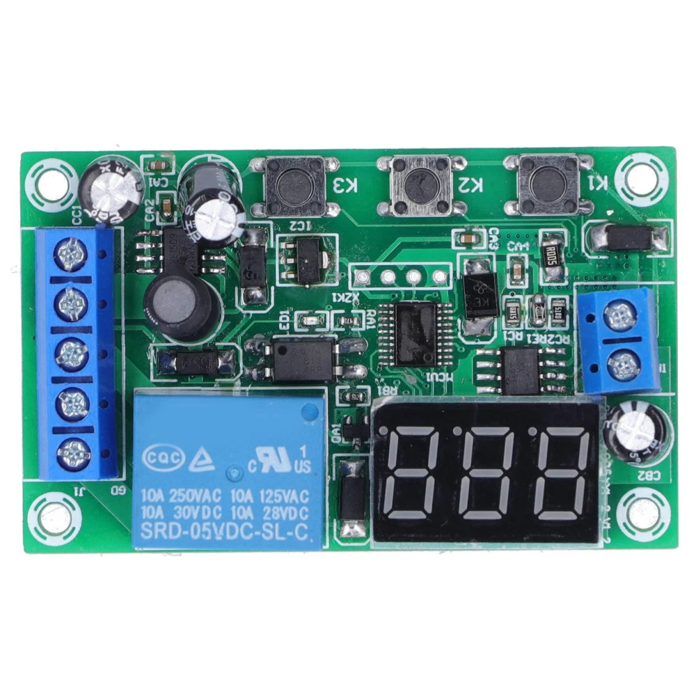 DC Current Detection Module Relay Switch Sensor Digital Display Motor Controller 12V