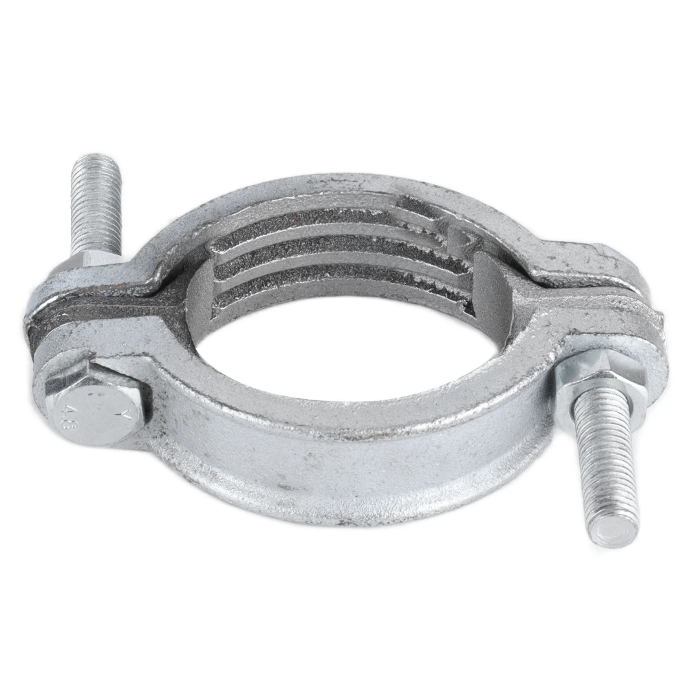 Hose Clamp Zinc Plated Carbon Steel Adjustable Pipe Clamp for Ruuber Rings Steel Pipes46-60mm