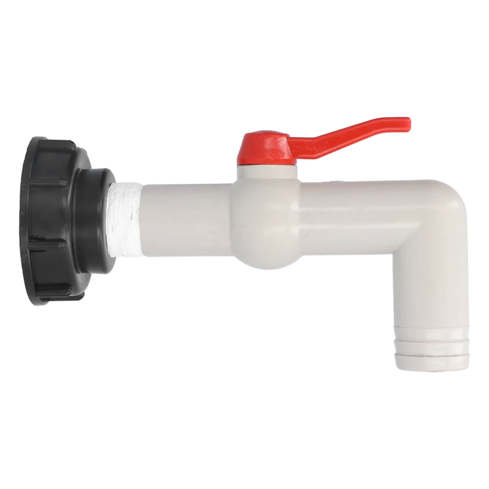 IBC Tank Tap Adapter Water Hose Connector Garden Accessories 90° 32mm Faucet Plumbing Tools