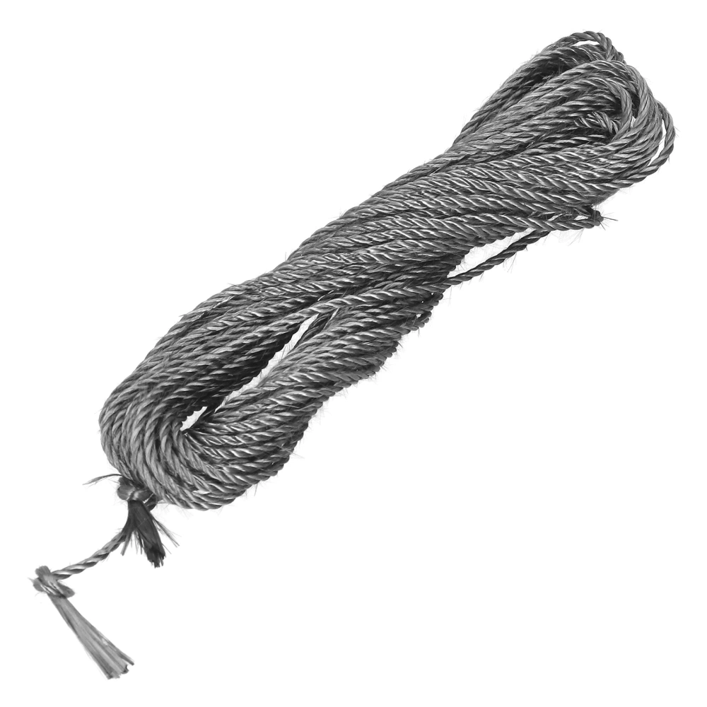 Carbon Fiber Graphite Rope Lightweight Conductive High Temperature Resistance Graphite RopeDiameter 3mm