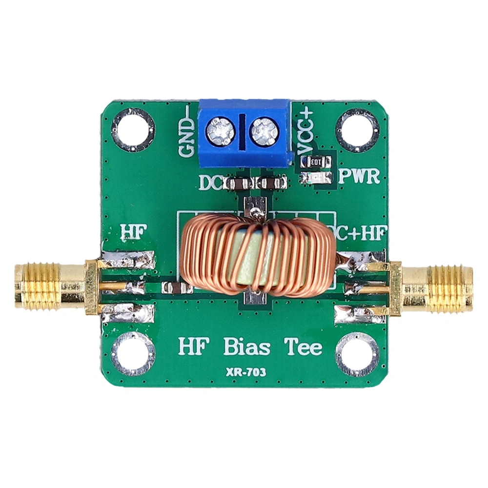 Bias Tee Module RF Microwave DC Blocker Filter Board Electronic Component 0.2‑180MHz