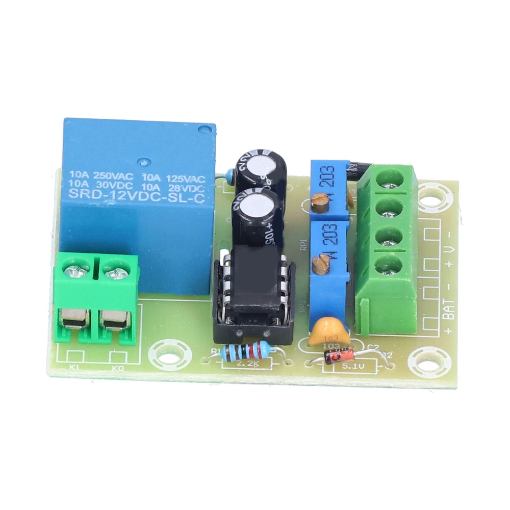 Battery Charging Control Board Charger Automatic 12V Power Control Panel for Household Chargers Solar Energy