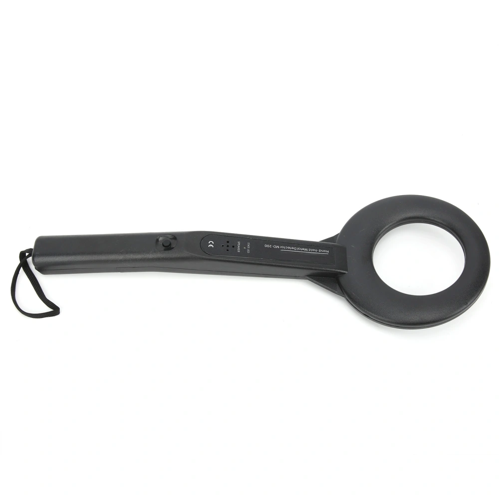 MD200 360° Handheld Metal Detector Portable Small Metal Inspection Detector for Security Check