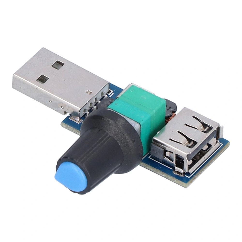 USB Fan Speed Controller Volume Control Adjust Board Speed Adjustment Low Noise Module