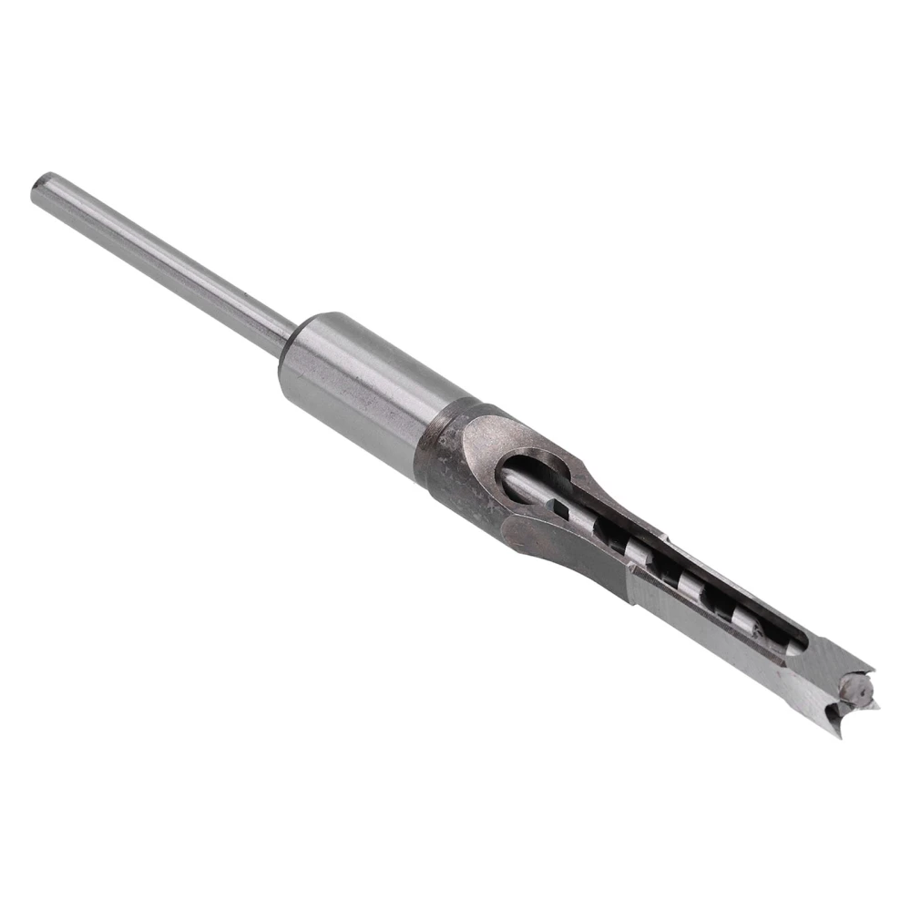 Square Hole Drill Bit High Speed Steel Incisive WearResistant Durable Woodworking Mortiser Drill Bit(10mm )