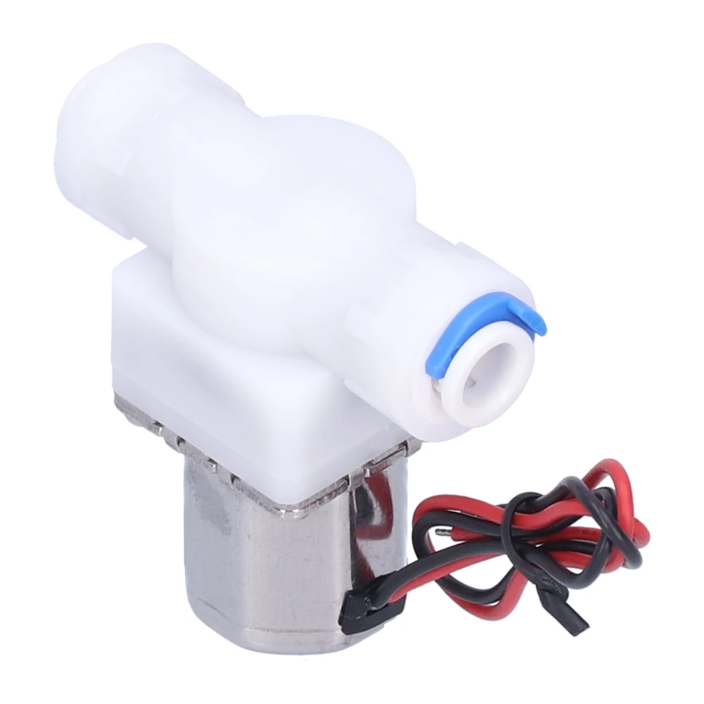 1/4in Solenoid Valve Drinking Water Quick Connector Bistable Pulse Hydraulic Equipment DC4.5V