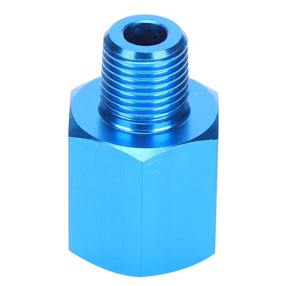 NPT Reducer Adapter Aluminum Alloy M12 to 1/8 Pressure Gauge Part with Explosion‑Proof Function