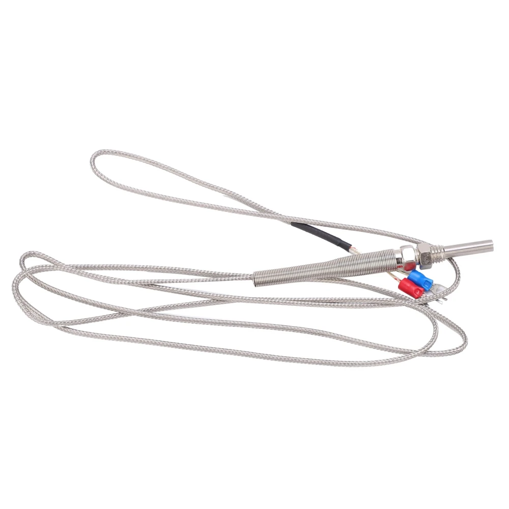 Probe Thermocouple KType Temperature Controller Sensor M8 Thread for Chemical Industry 5x30mm