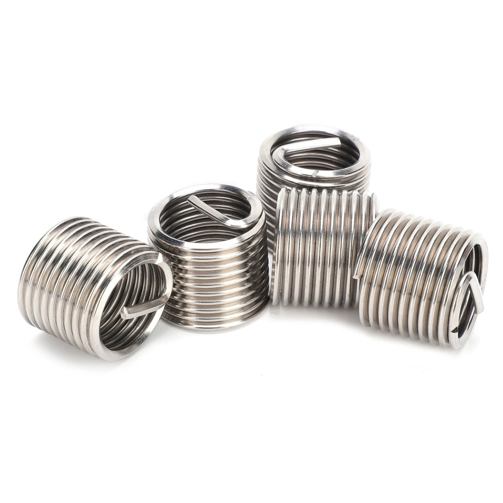 5Pcs Thread Inserts Male Female Reducing Nut Repair Stainless Steel Wire Fastener M24x3x1.5D