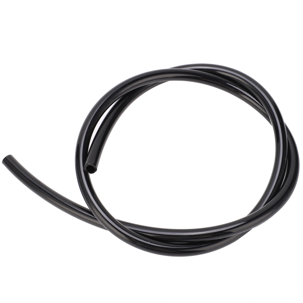 Pneumatic Hose Flexible Air Compressor TPU Tube Pipe for Chemical Fuel Oil TPU1065 OD10xID6.5Black 1meter