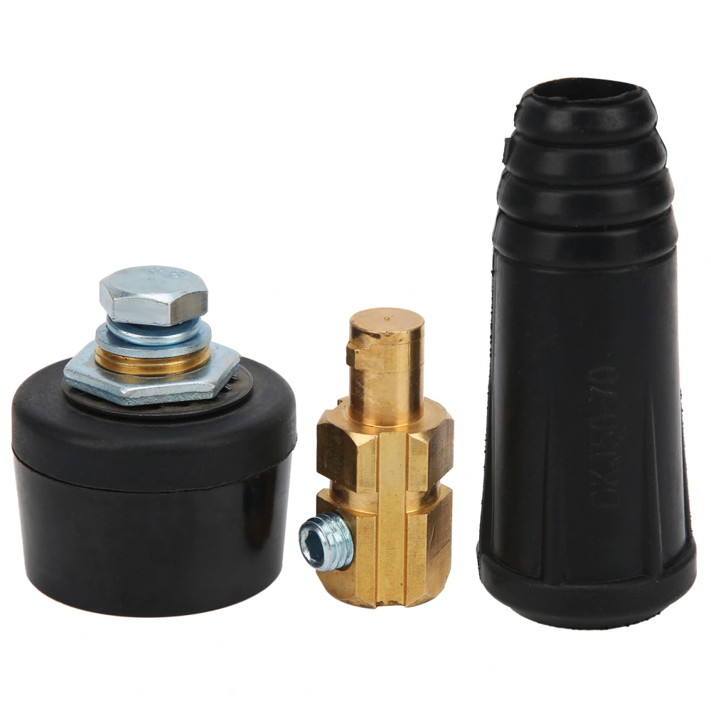 Quick Connector Socket and Plug Electric Welding Cable Connect Fittings Accessories 50-70Type A