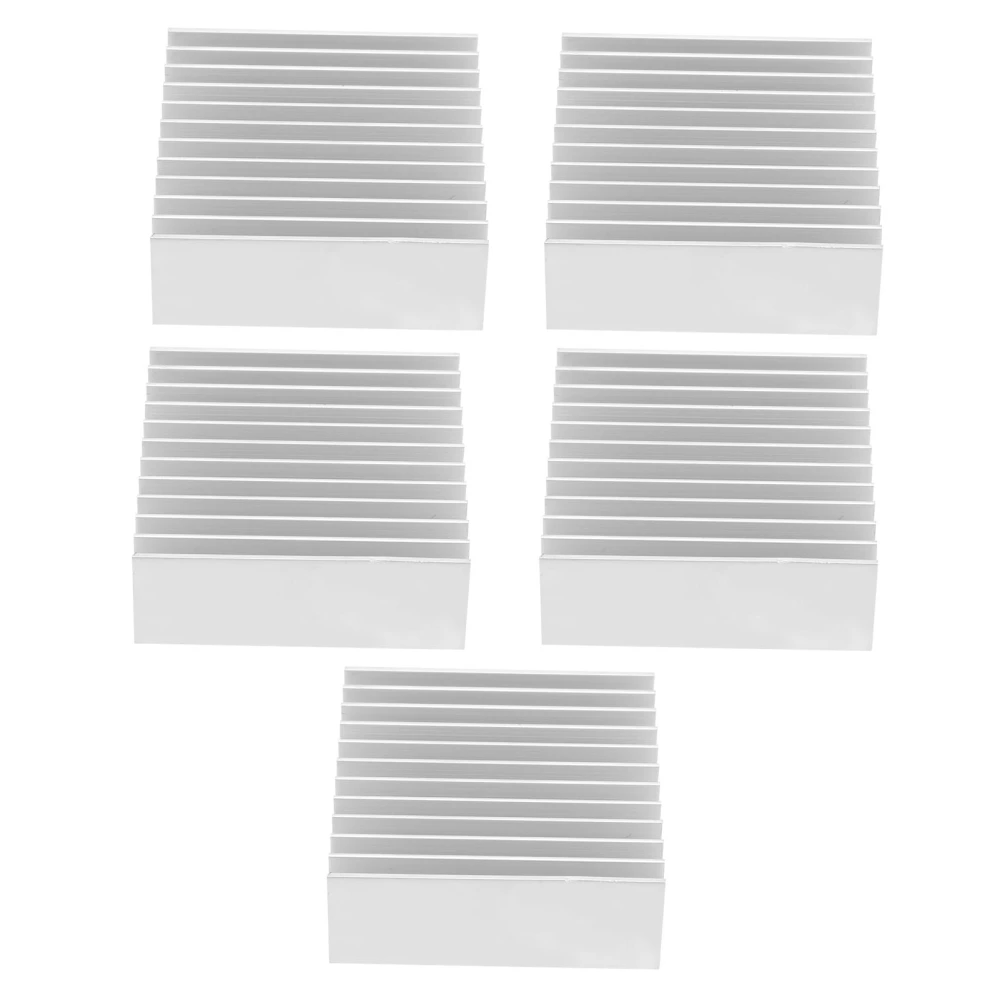 5Pcs Aluminum Heat Sink Cooling Radiator CPU Cooler Industrial Control Components Q56x20x56