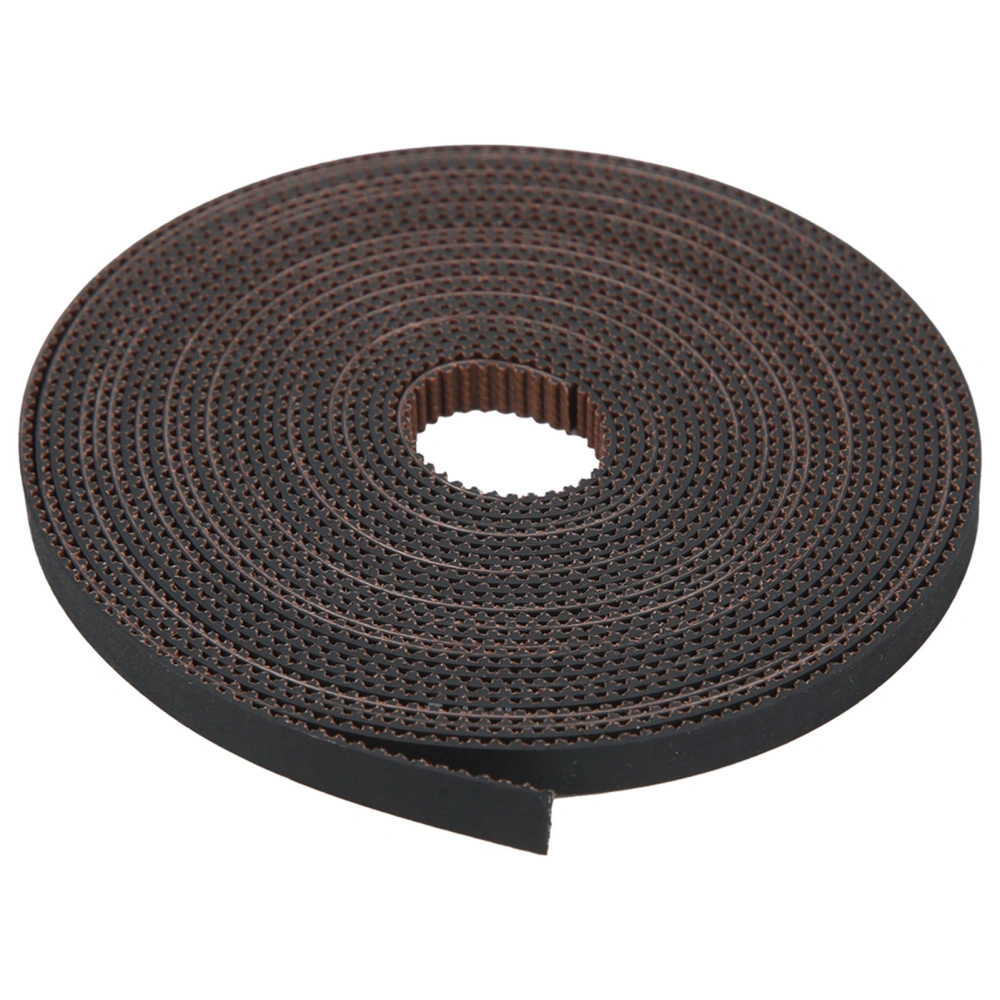 GT26mm Rubber Timing Belt High Strength Flexible NonSlip Synchronous Belt Black(10m 32.8ft )