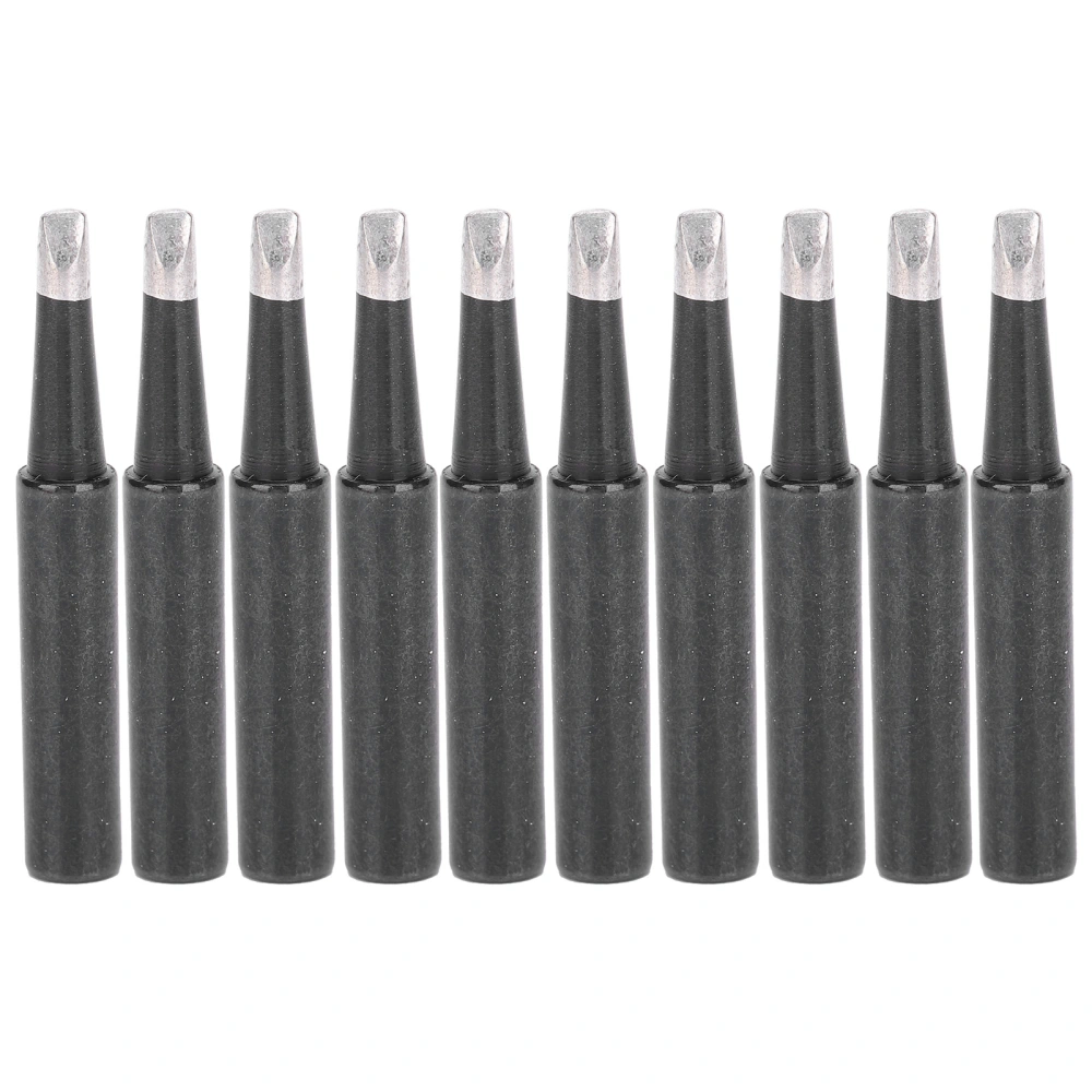 10Pcs Soldering Iron Tips Black Inner Heating Type Welding Accessories 900M-T-3.2D