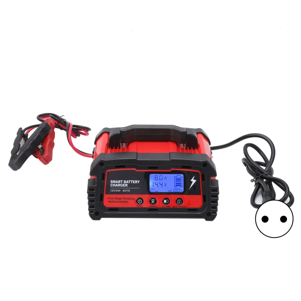 Car Battery Charger Portable Fast Charging for Various Batteries 50Hz/60Hz AC110V‑ 20A