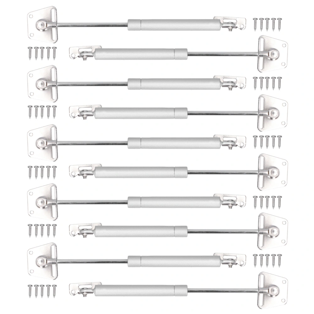 10Pcs Hydraulic Support Rod Furniture Cabinet Tatami Soft Close Hinge Iron Head Gas Lift Strut