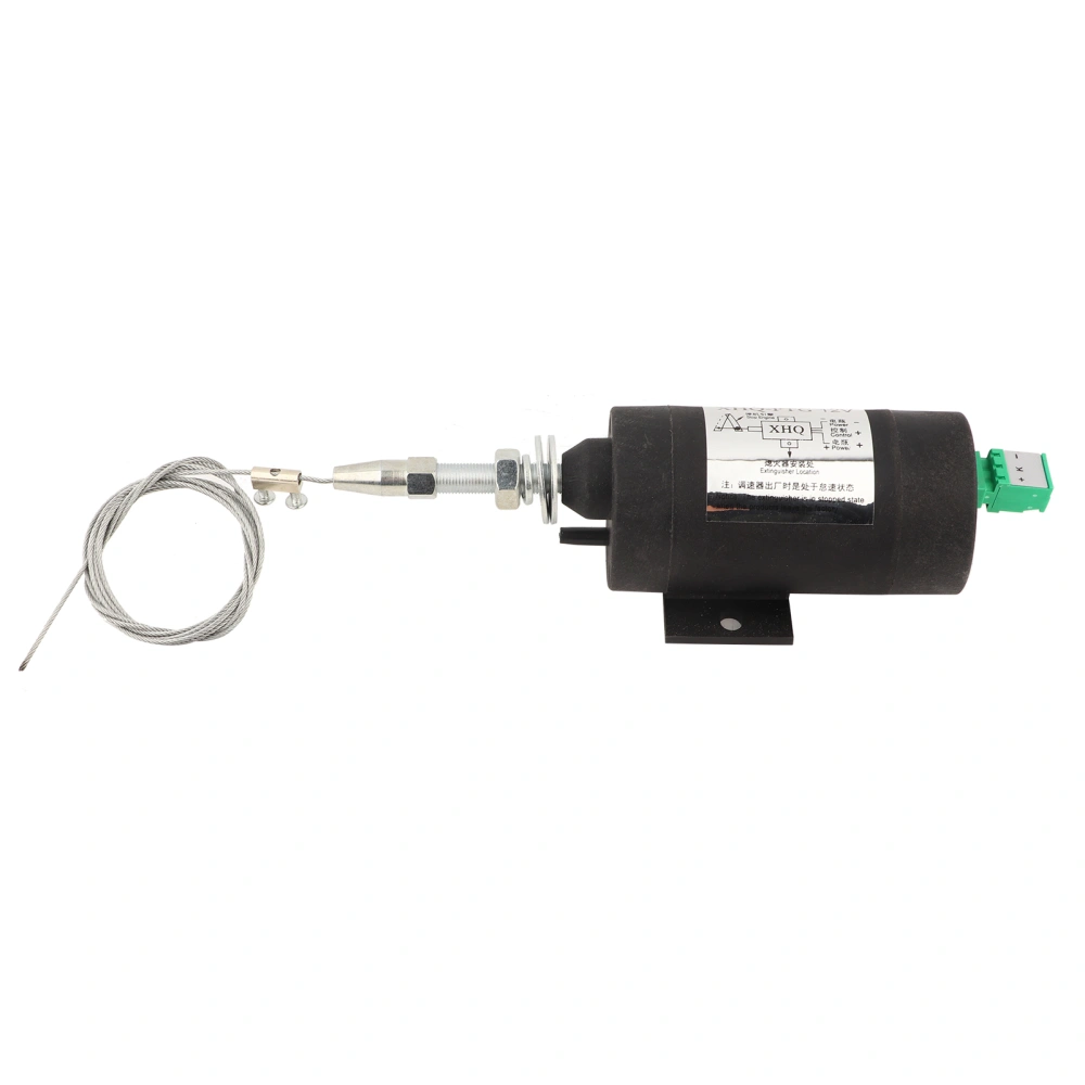 Shutdown Solenoid Valve Flame Extinguisher Control Shut Off Engine Accessories XHQPTG(DC24V )