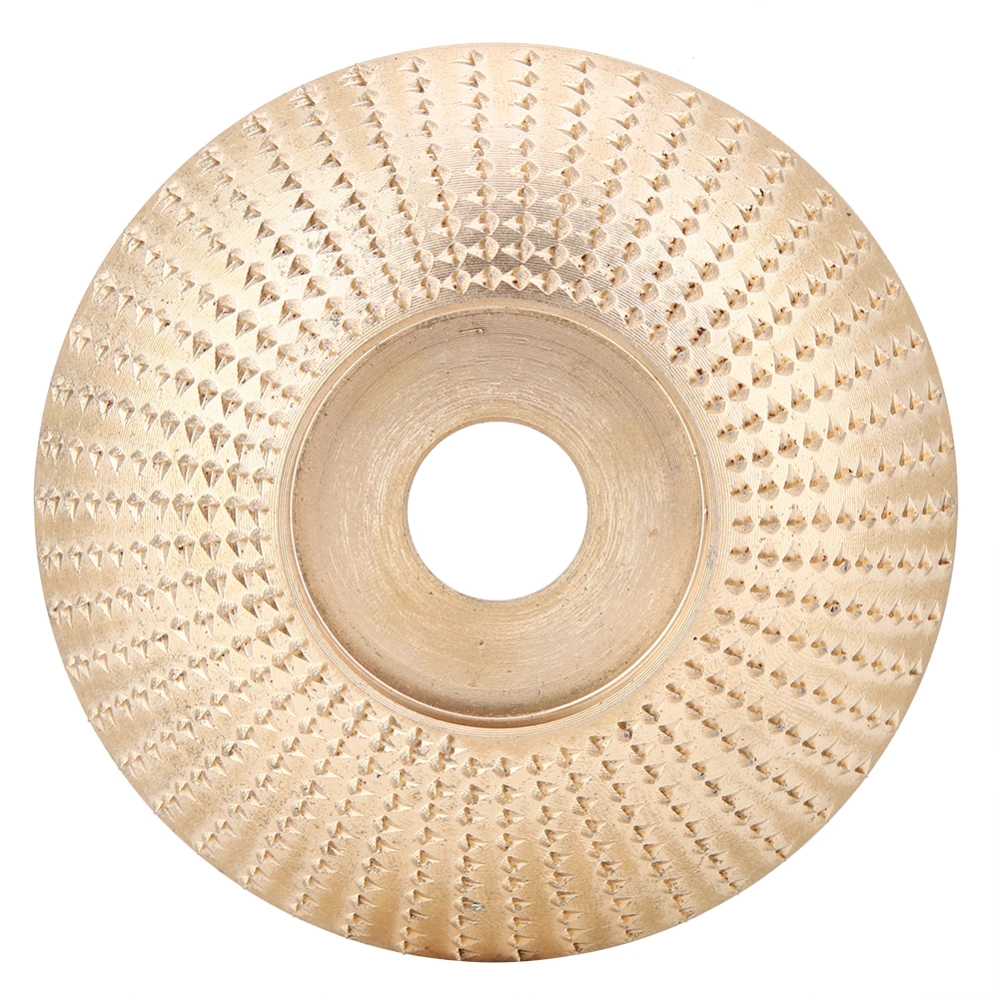 85mm Sanding Arc Disc Gold Grinding Shaping Wheel for Angle Grinder Wood Rotating Tool