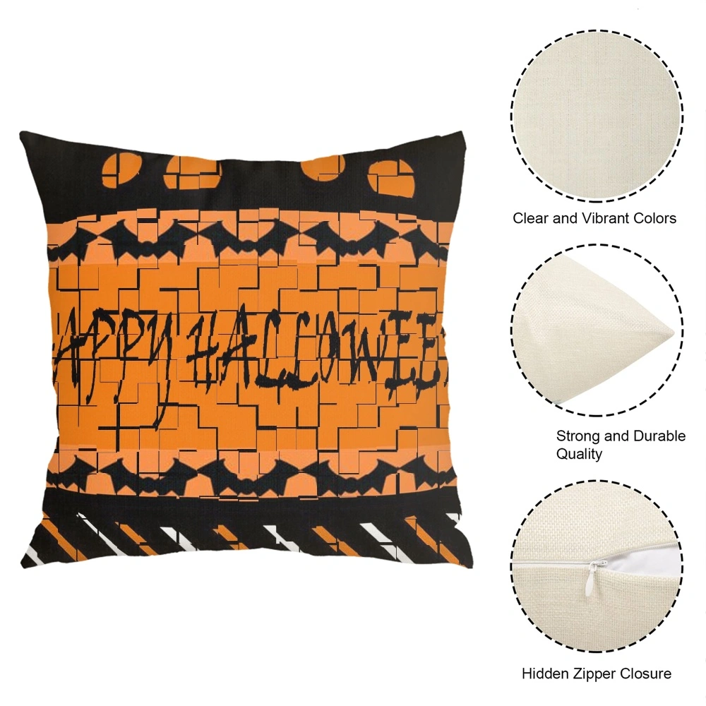 Halloween Decorative Pillow Case, Halloween Pillow Case for Halloween Easter,#055