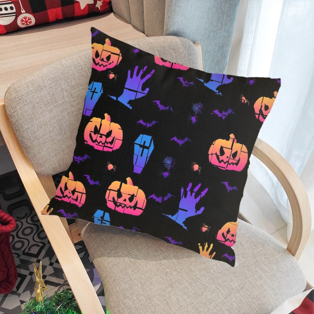 Halloween Decorative Pillow Case-Anime Pillow Case for Bedroom Aesthetic,#136