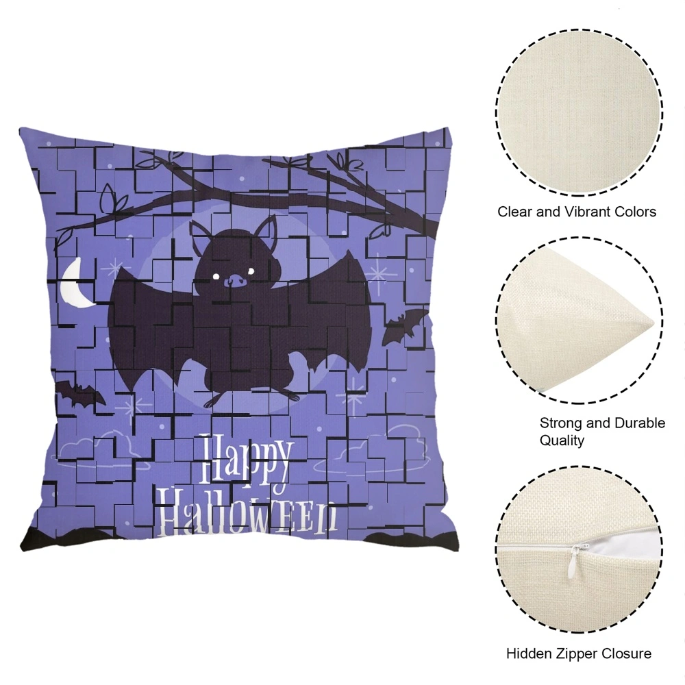 Halloween Decorative Pillow Case-Anime Pillow Case for Bedroom Aesthetic,#138