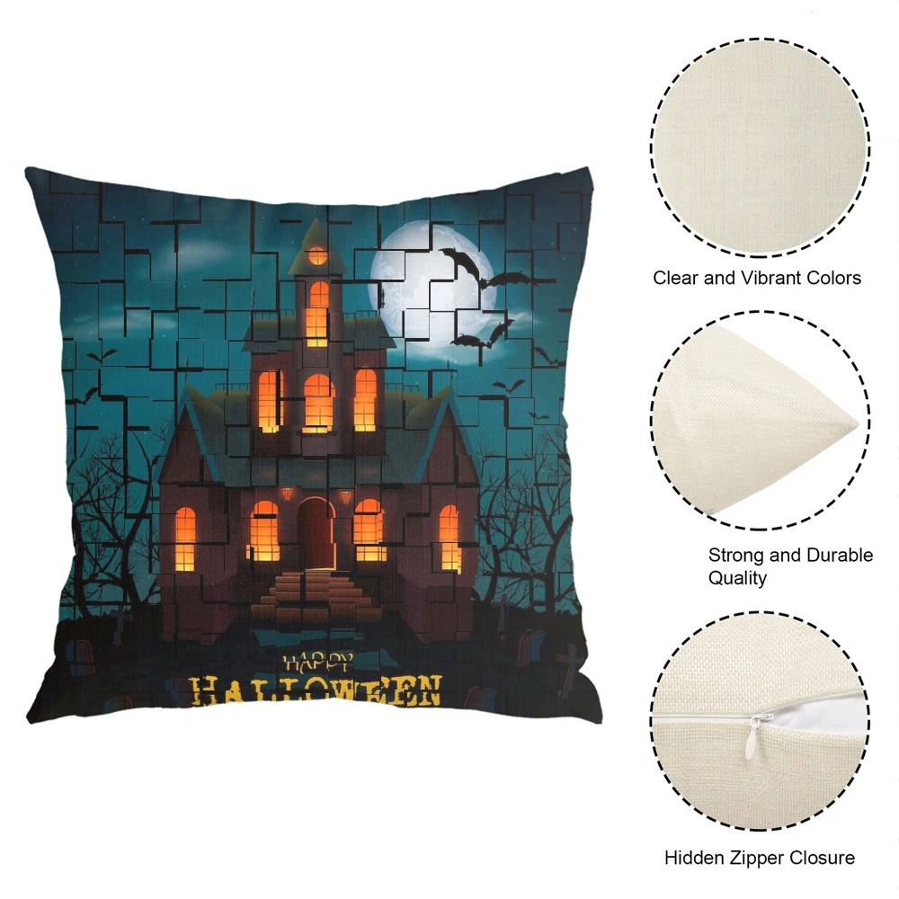 Halloween Decorative Pillow Case-Anime Pillow Case for Bedroom Aesthetic,#140