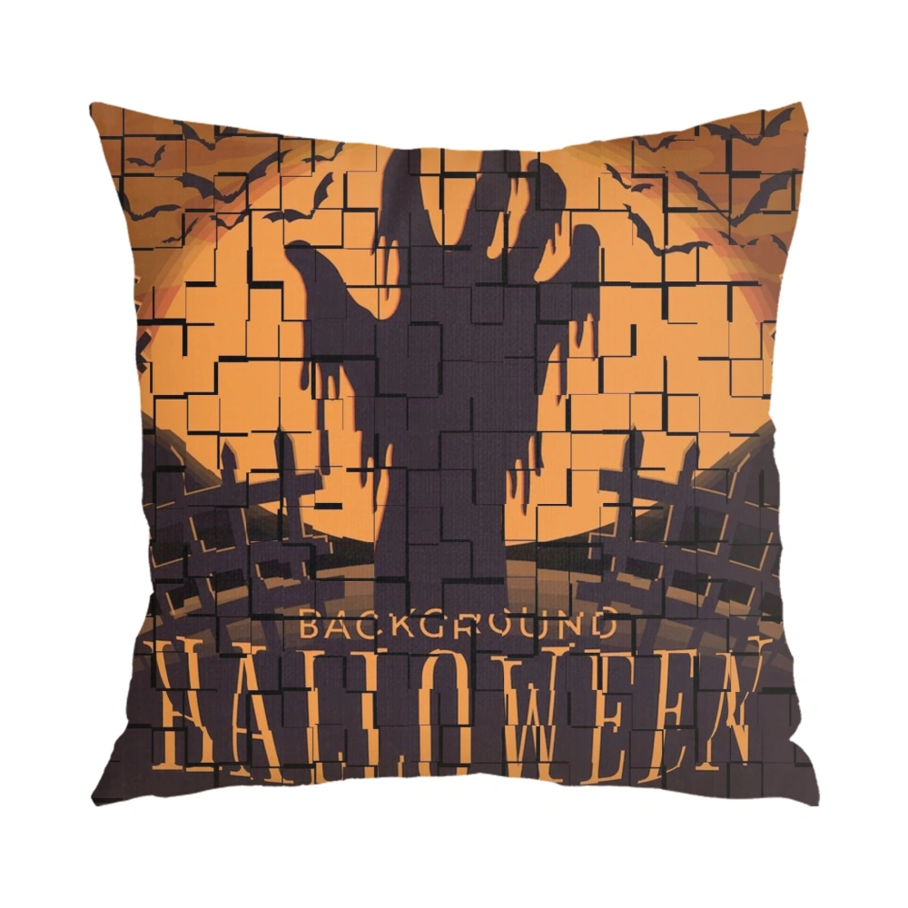 Halloween Decorative Pillow Case-Anime Pillow Case for Living Room College Dorm Decor,#145