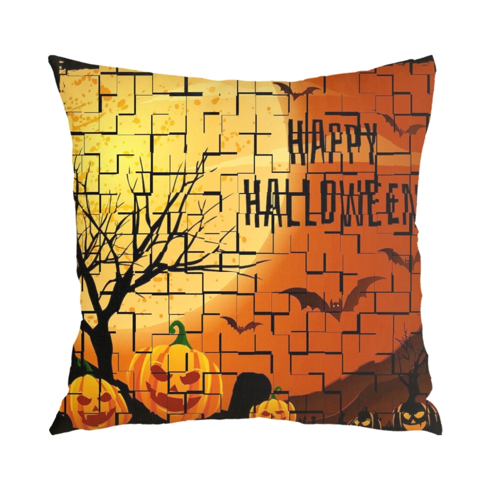 Halloween Decorative Pillow Case-Anime Pillow Case for Living Room College Dorm Decor,#149