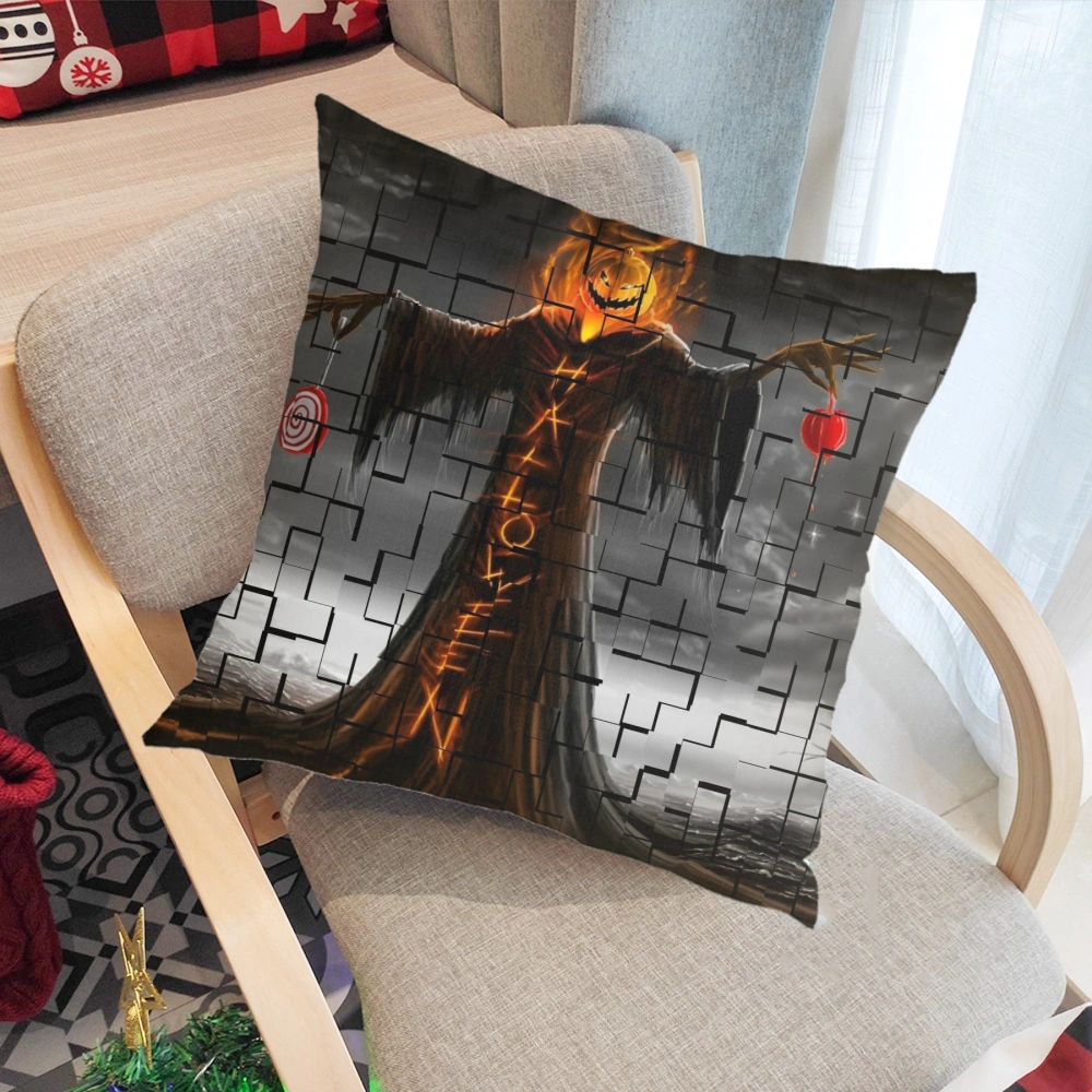 Halloween Decorative Pillow Case-Cauldron Pillow Case for Bedroom Living Room College Dorm Halloween Decor Decorative Pillow Case,#392