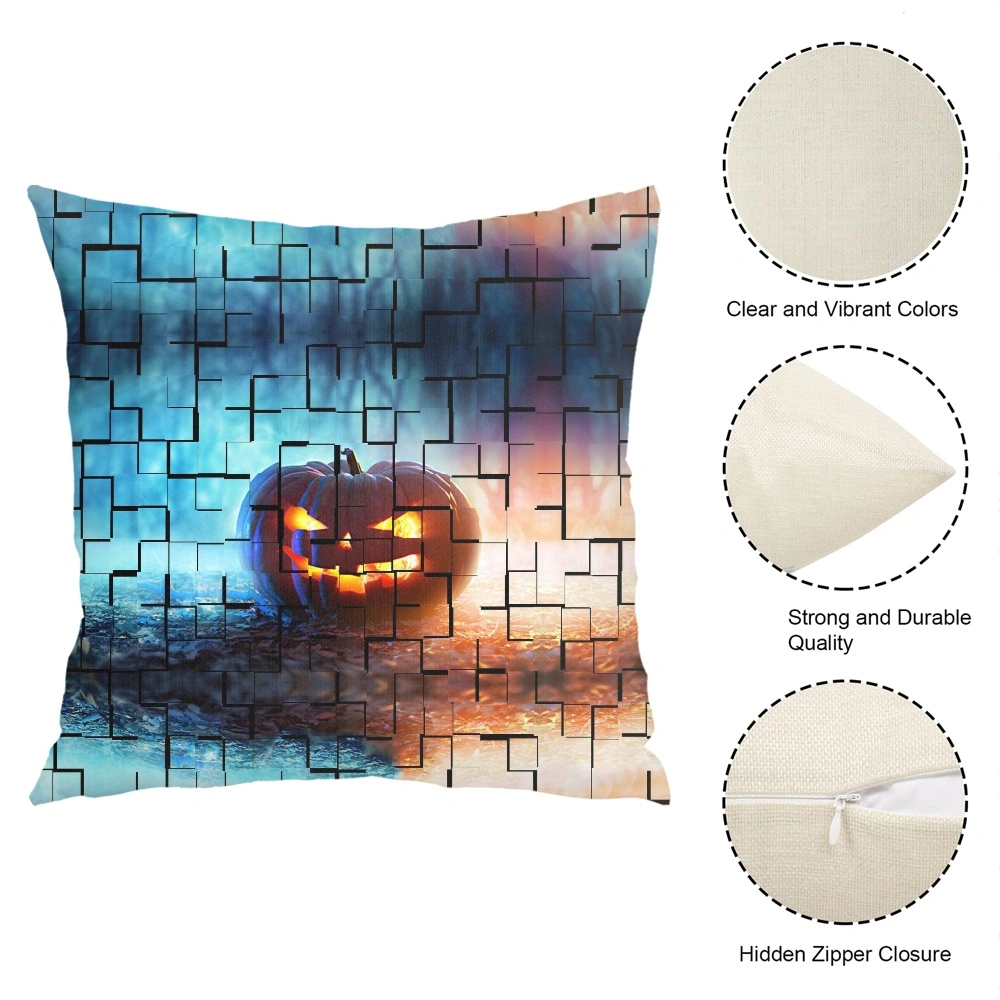 Halloween Decorative Pillow Case-Cauldron Pillow Case for Bedroom Living Room College Dorm Home Office Poster,#407