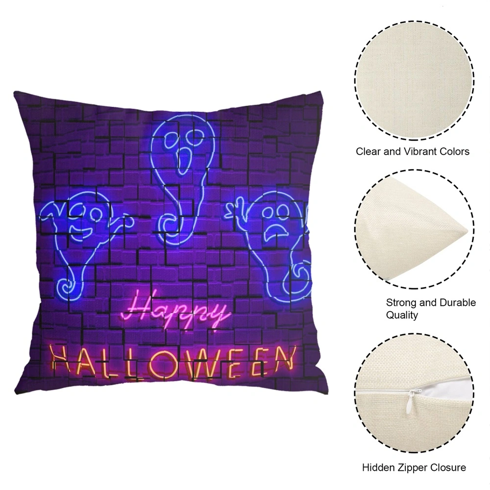 Halloween Decorative Pillow Case-Daily Positive Affirmations Decor  Aesthetic Pillow Case for Bedroom Living Room College Dorm Halloween Decor Decorative Pillow Case,#461