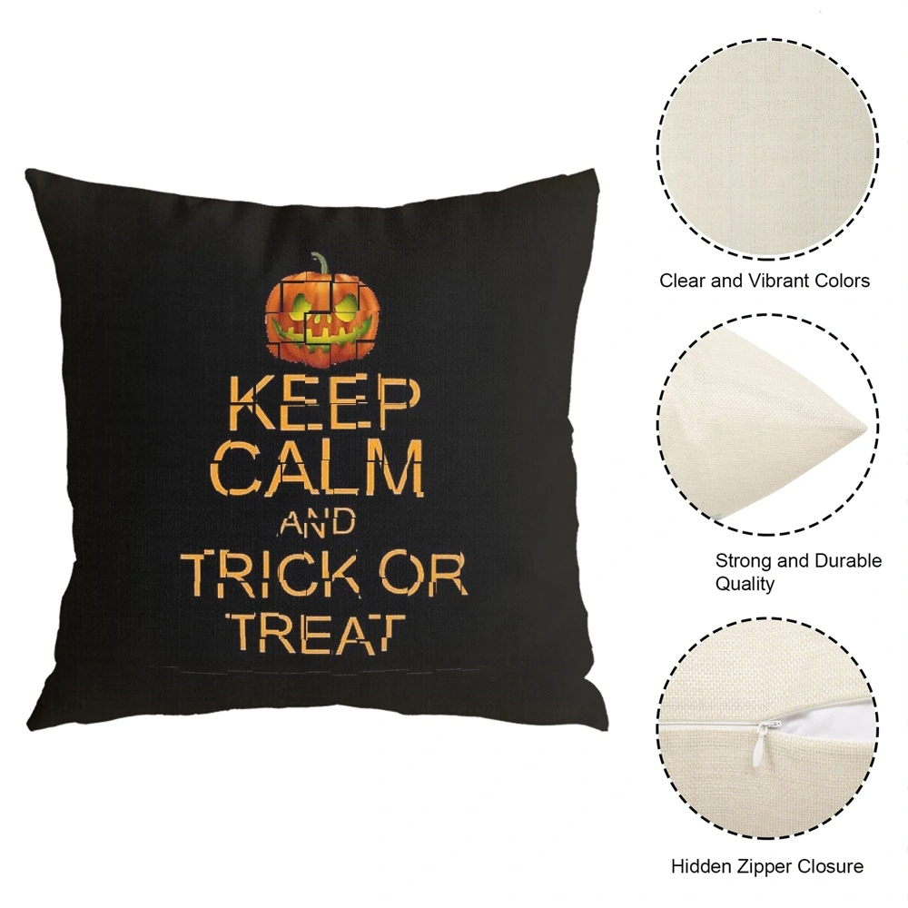 Halloween Decorative Pillow Case-Dark Halloween Pillow Case for Bedroom Living Room Indie Decor WxH,#522