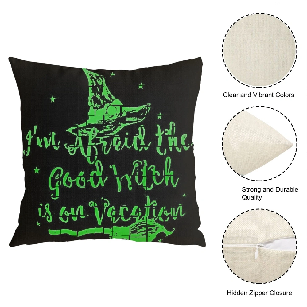 Halloween Decorative Pillow Case-Dark Halloween Pillow Case for Bedroom Living Room Indie Decor WxH,#525