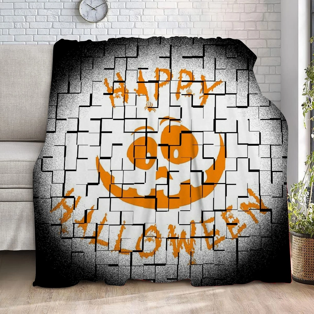 Halloween Blanket-Cauldron Blanket for Bedroom Room Dorm Home Decor,#488