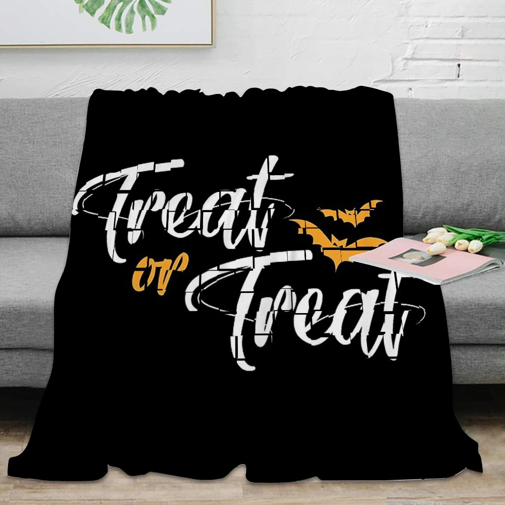 Halloween Blanket-Daily Positive Affirmations Decor  Aesthetic Blanket for Bedroom Aesthetic,#517