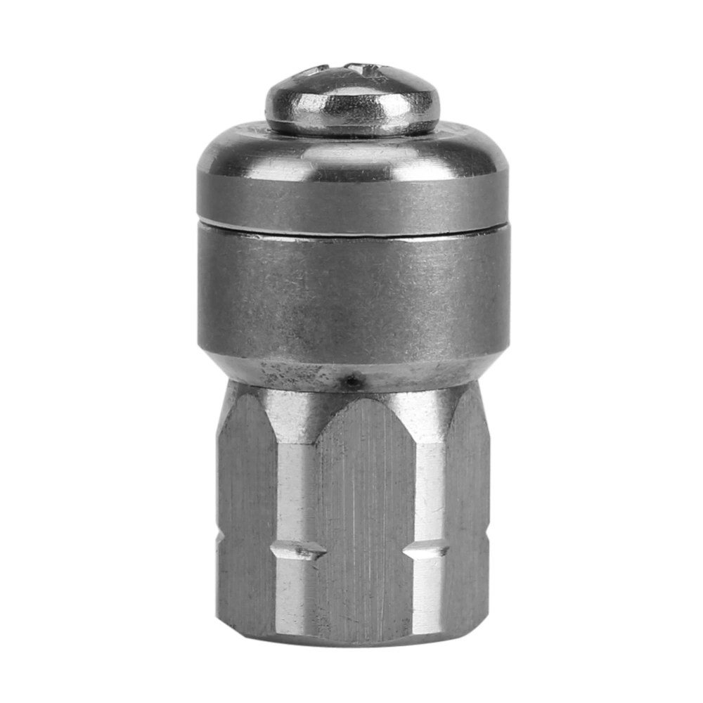 Stainless Steel 1/4" Female Rotary Nozzle Pressure Washer Drain Cleaning Accessory