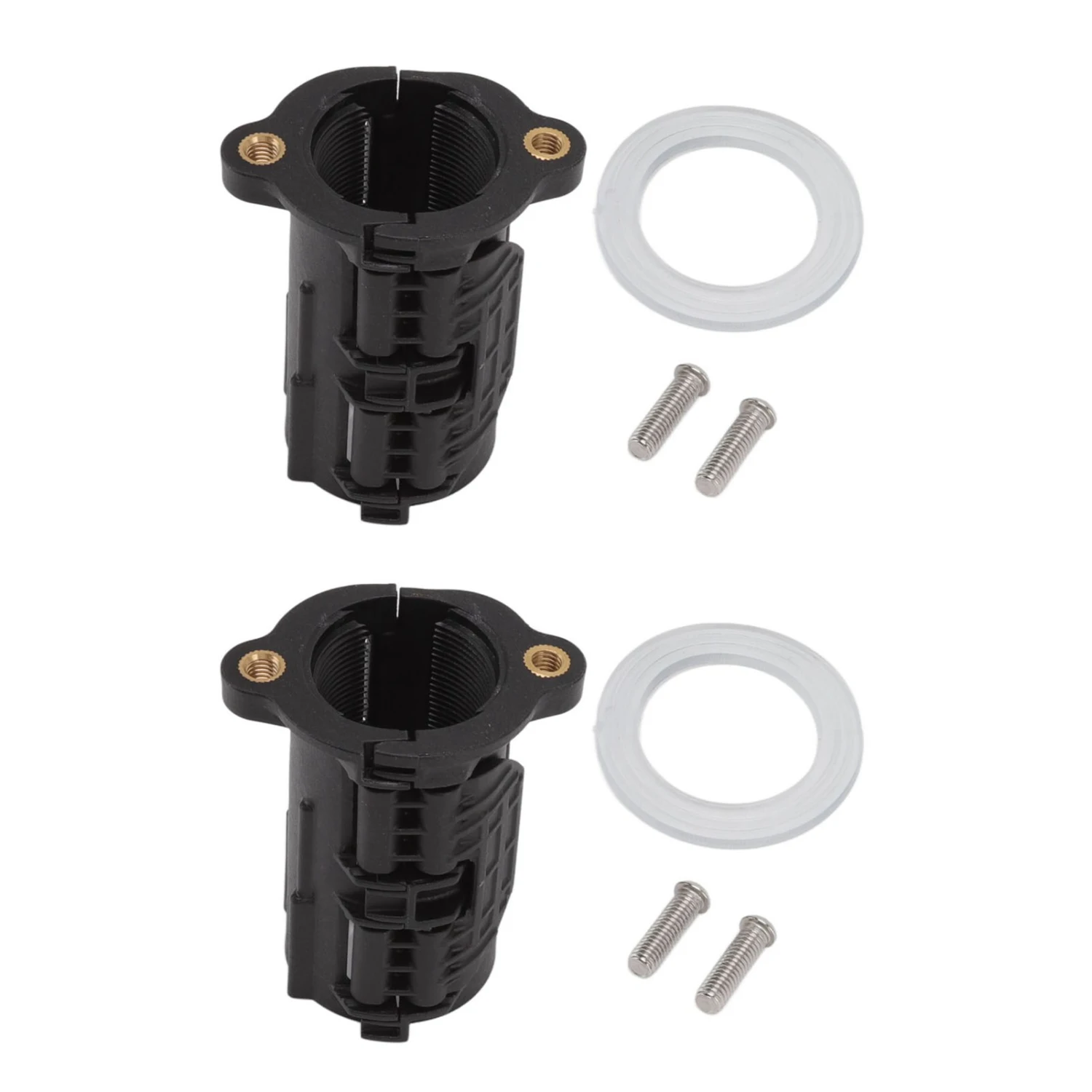2 Sets Faucet Anti Loose Nut Fastener Quick Release Assembly Nut Fixed Base Kitchen Basin Tap Accessory