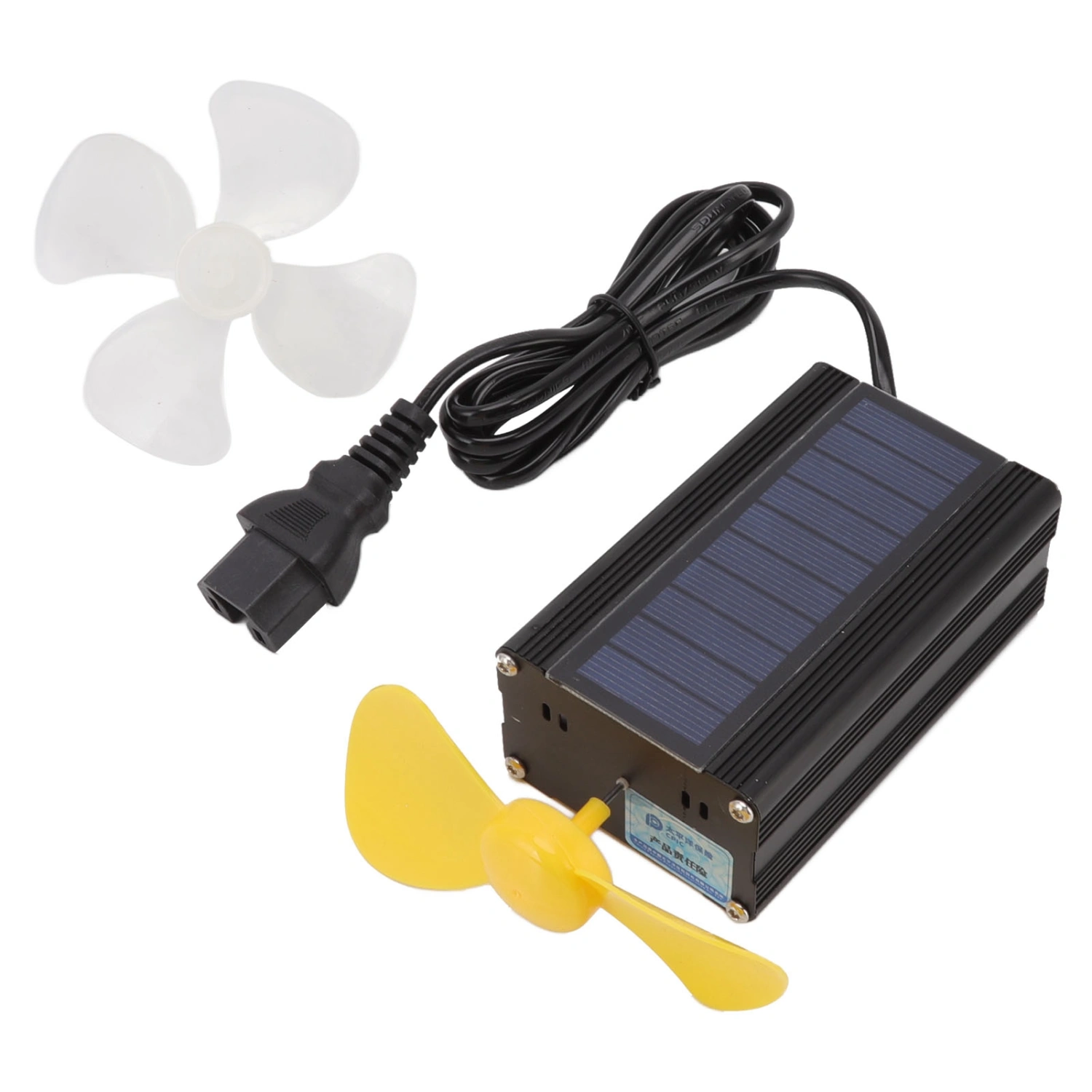 Solar Power Generator Aluminum Alloy ABS Phone Charging Function Wind Power Generator for Electromobile 12V‑125V