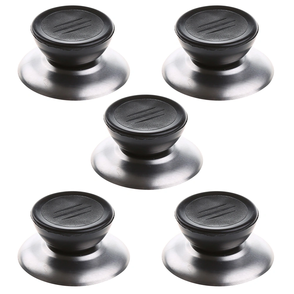 5pcs Universal Kitchen Cookware Replacement Handles for Utensil Pot Pan Lid Cover Holding Knob Screw Handle