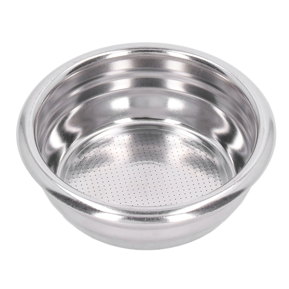 Stainless Steel Portafilter Filter Bowl 2 Cup Porous Filter Basket Coffee Machine Accessories for 58mm Handle