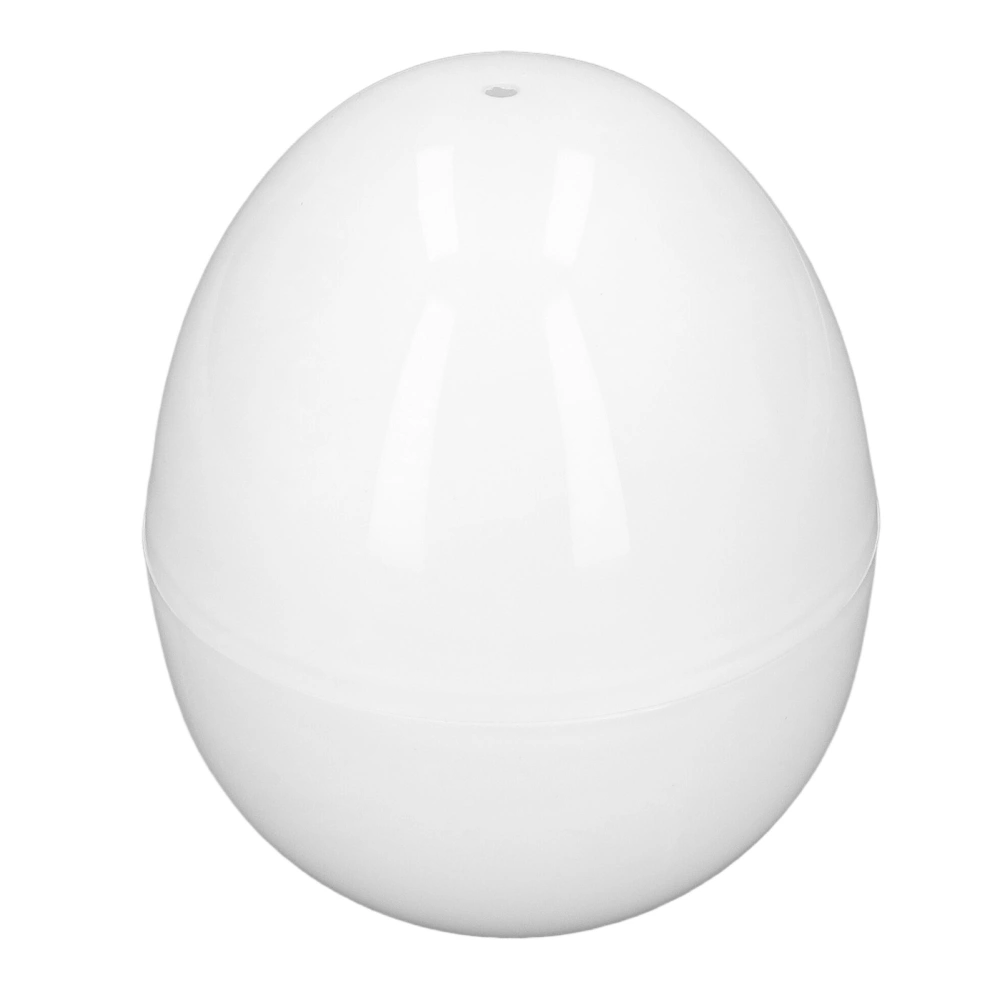 Hard Boiled Egg Cooker 4 Eggs Capacity Compact Design ABS Material Egg Shape Microwave Function Egg Boiler