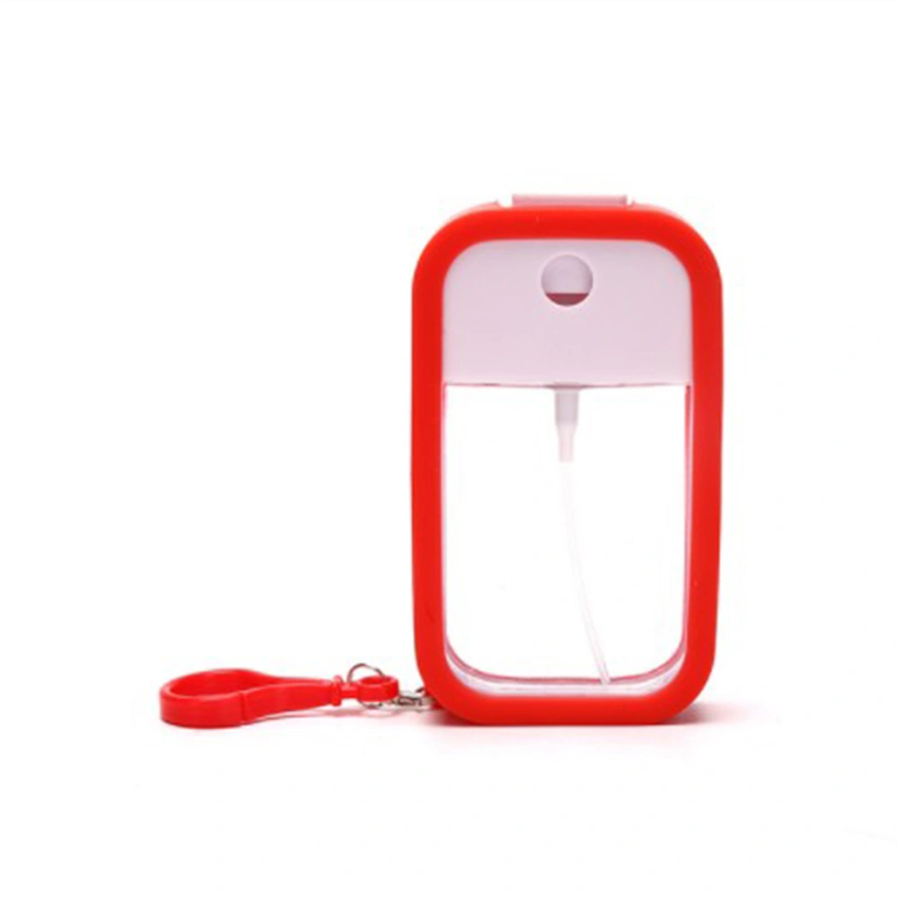 Refillable Perfume Spray Bottle Protect Sleeve Leakproof Travel Cosmetic Holder Sleeve Liquid Soap Container Silicone Sleeve rouge